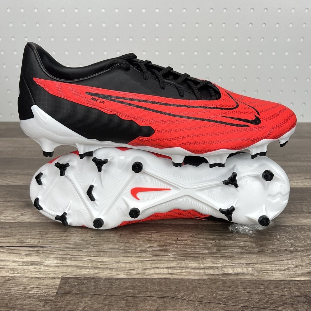 Nike Phantom GX Academy Multi-Ground Soccer Cleats Black Red DD9473-600 Men 11.5 - Picture 7 of 11